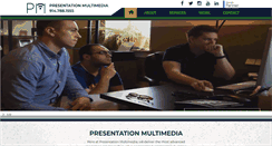 Desktop Screenshot of presentationmultimedia.com